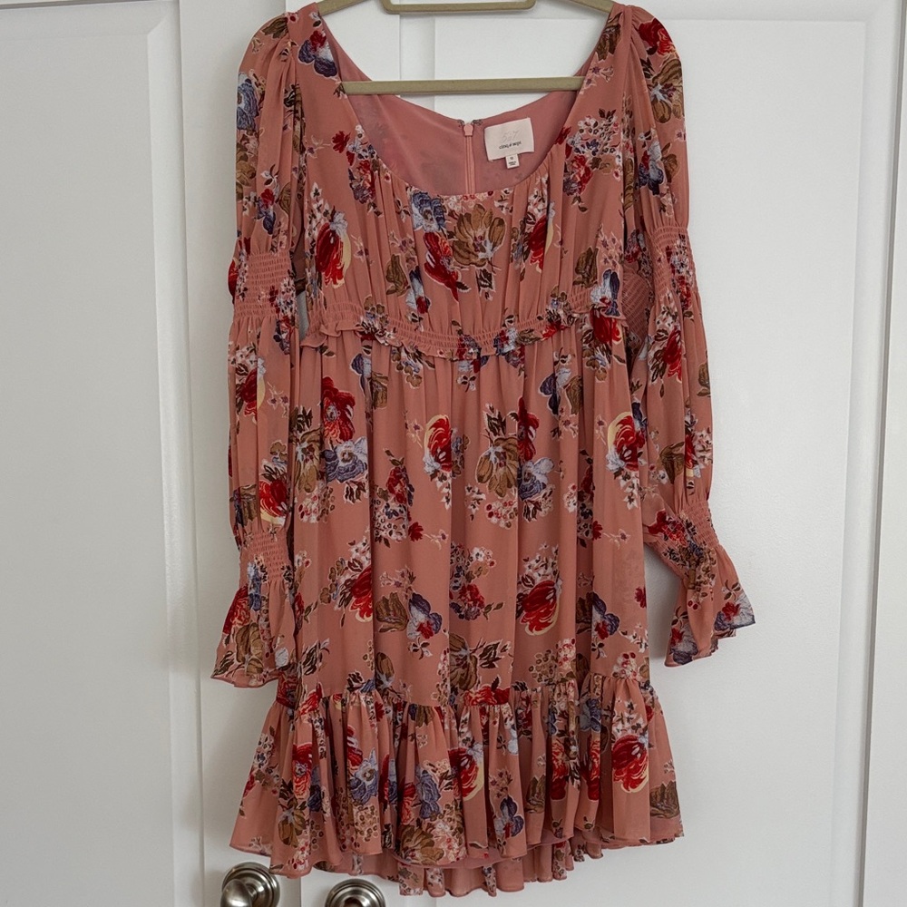 Cinq à Sept Pink Floral Dress